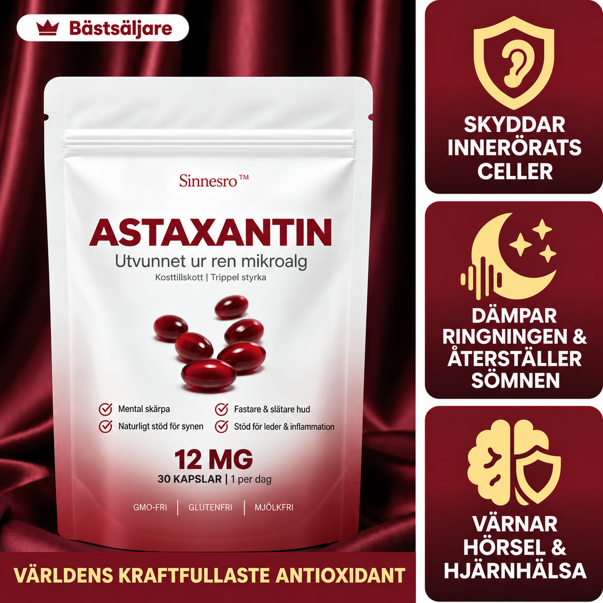 Sinnesro™ | Premium Astaxantin