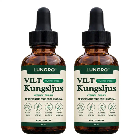 Lungro™ | Lungstödjande örtdroppar