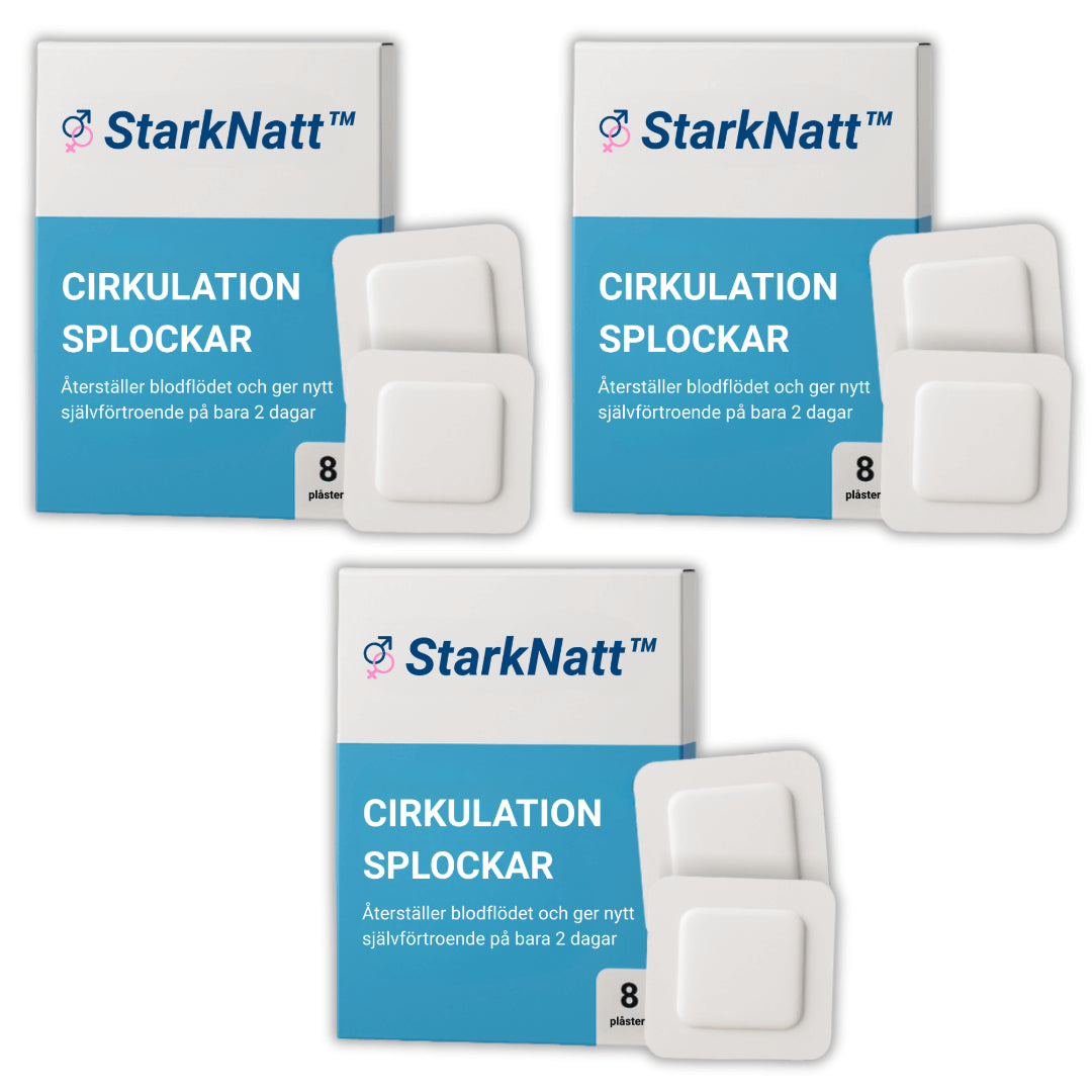 StarkNatt™ Cirkulationsplåster