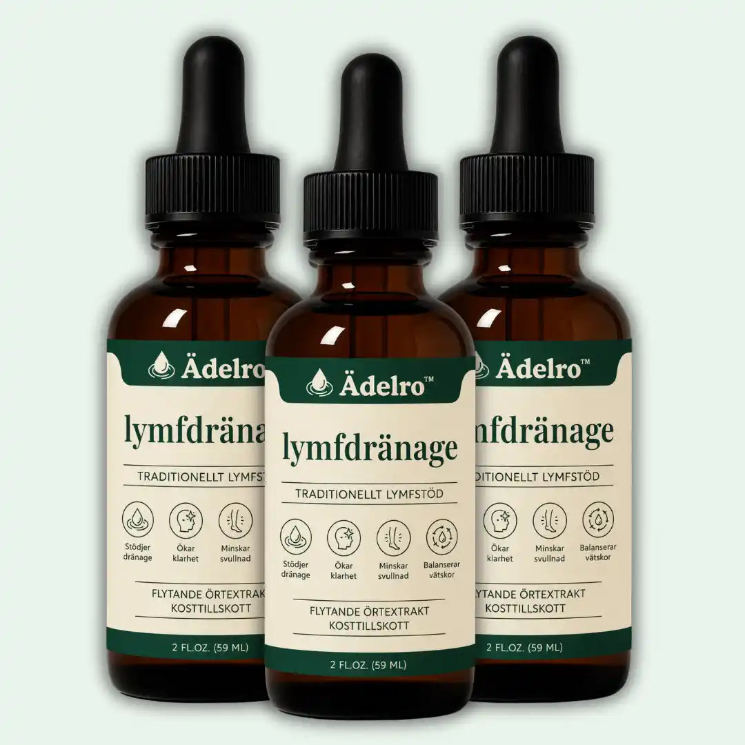 Ädelro™ Droppar för lymfdränage