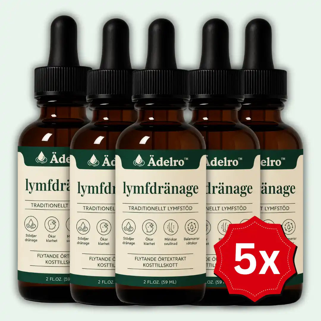 Ädelro™ Droppar för lymfdränage