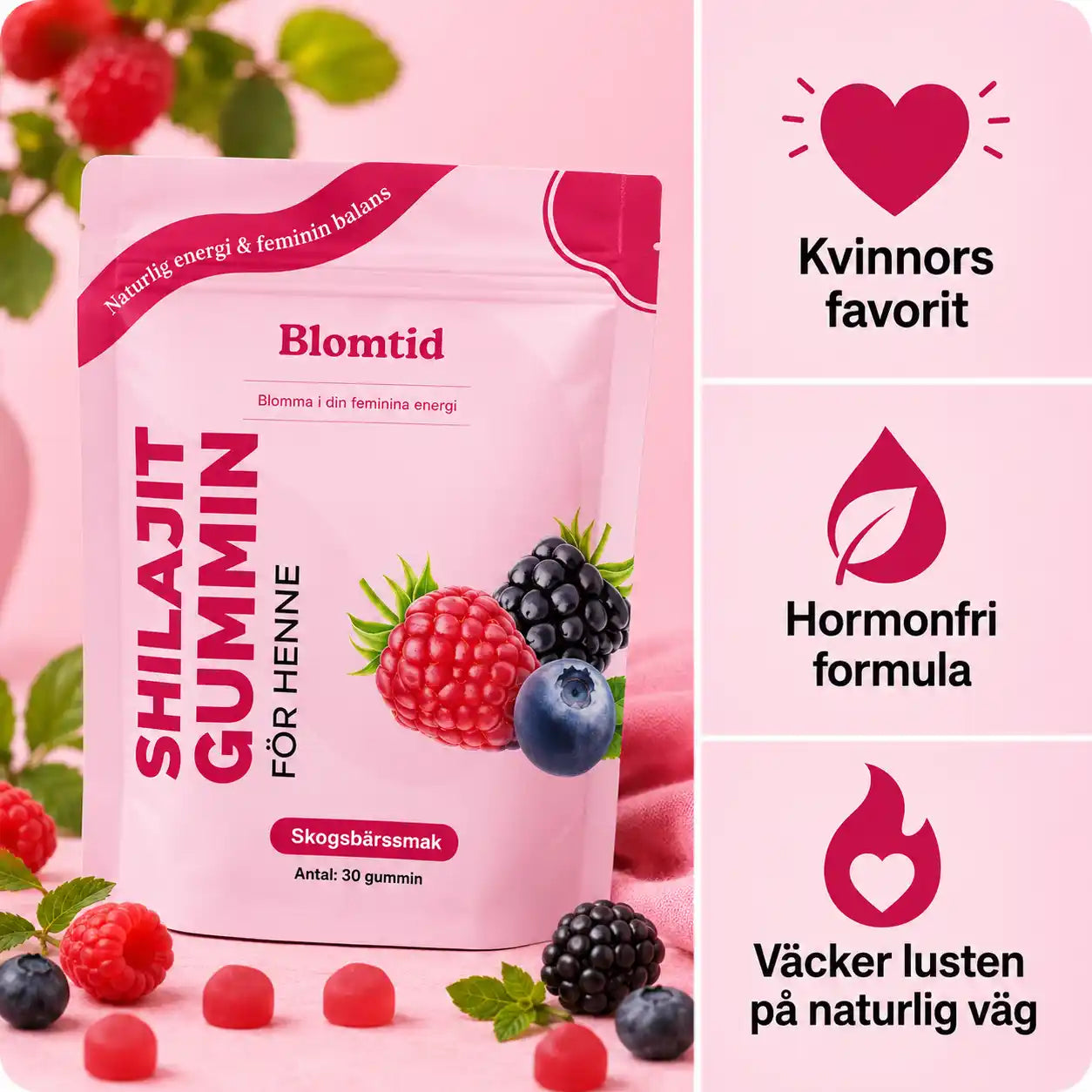 Blomtid Shilajit Gummies
