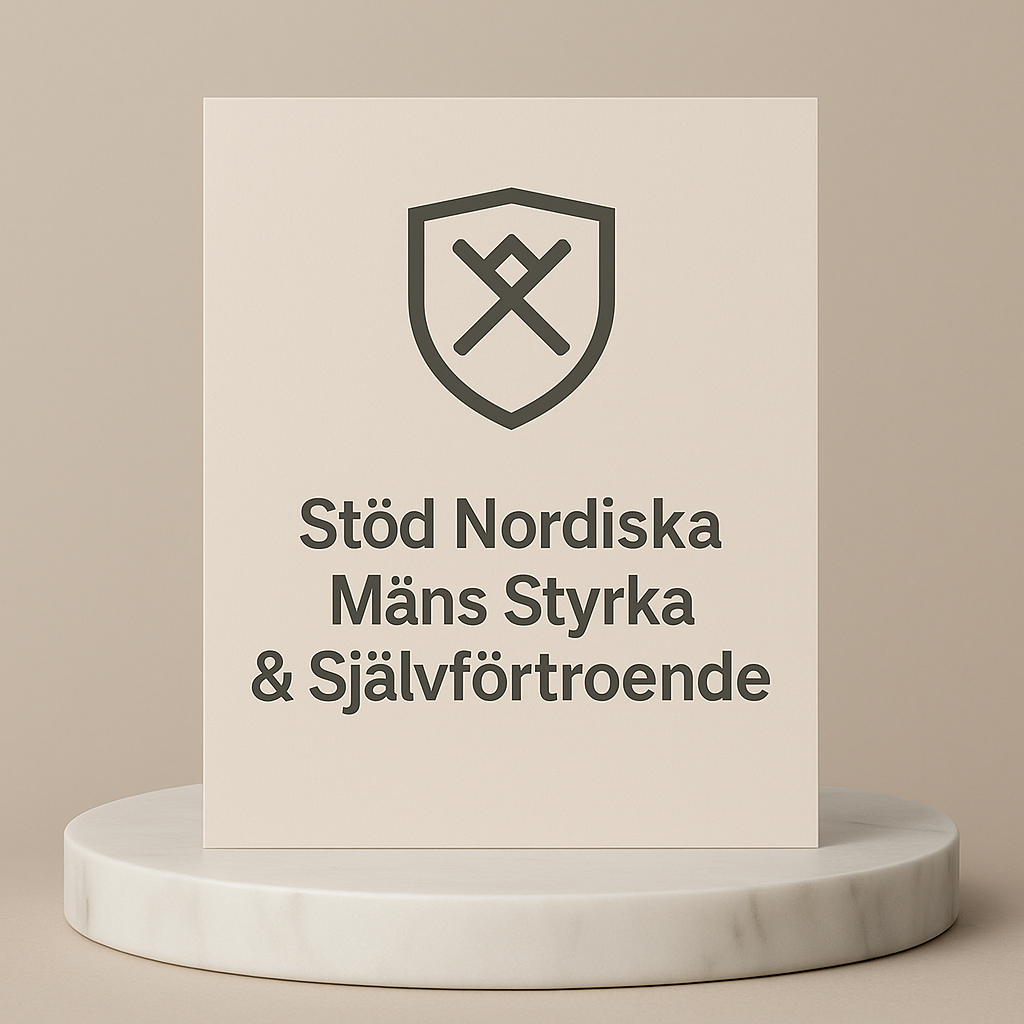 Stöd Nordiska Mäns Styrka & Självförtroende