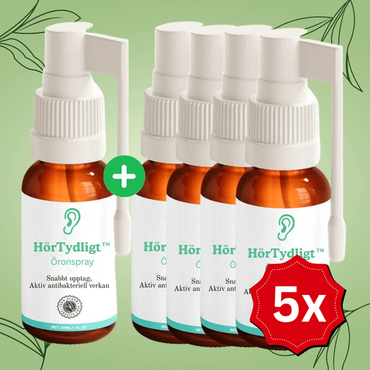 HörTydligt™ Köp 1 och få 4 gratis