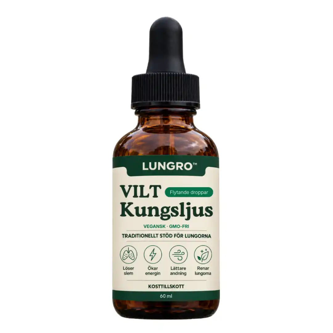 Lungro™ | Lungstödjande örtdroppar