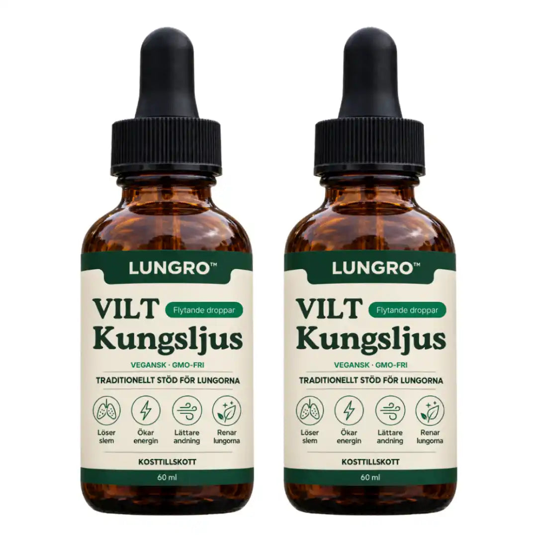 Lungro™ | Lungstödjande örtdroppar