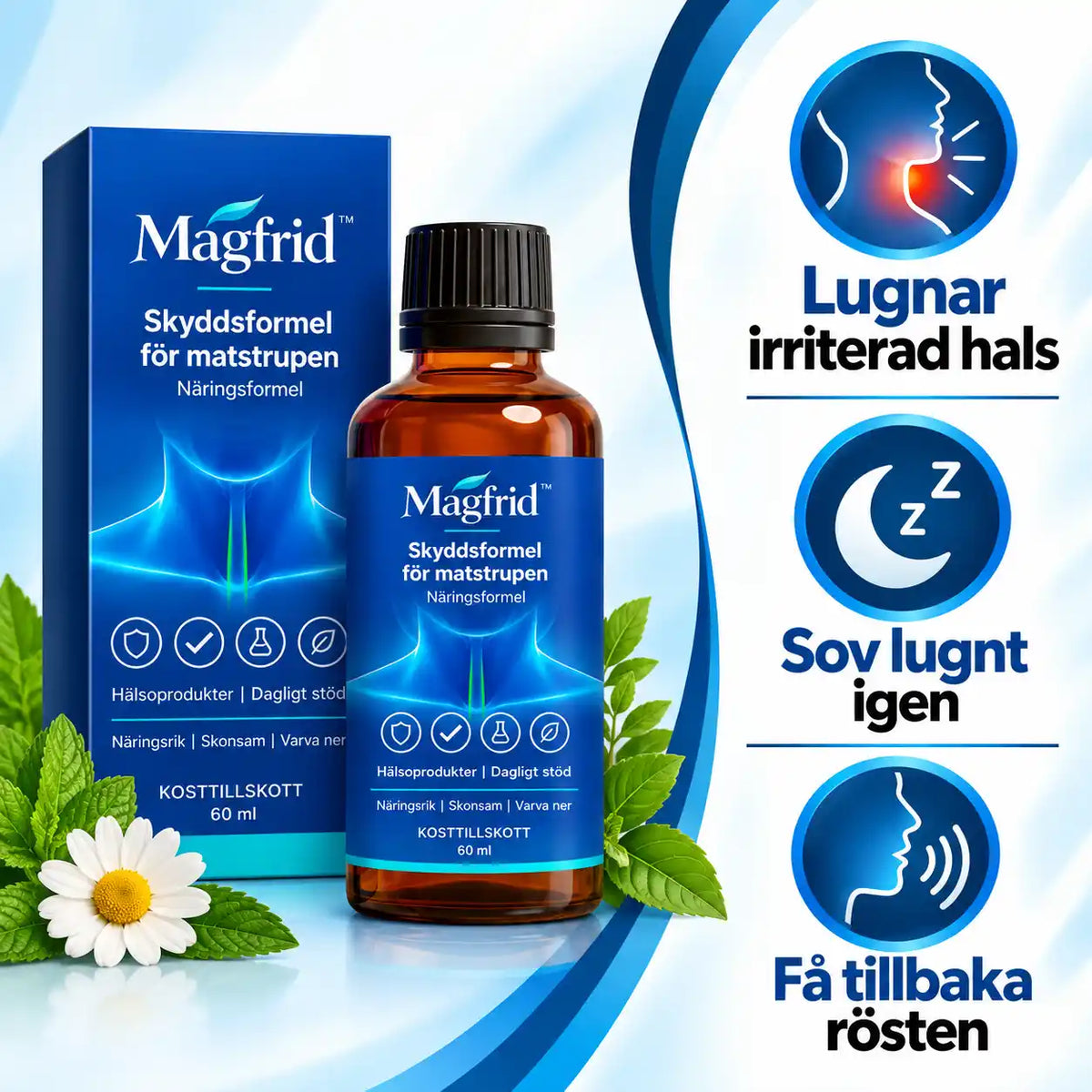 Magfrid™ Lugnande halsskydd