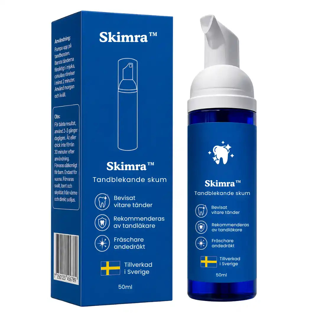Skimra™ Tandblekande skum