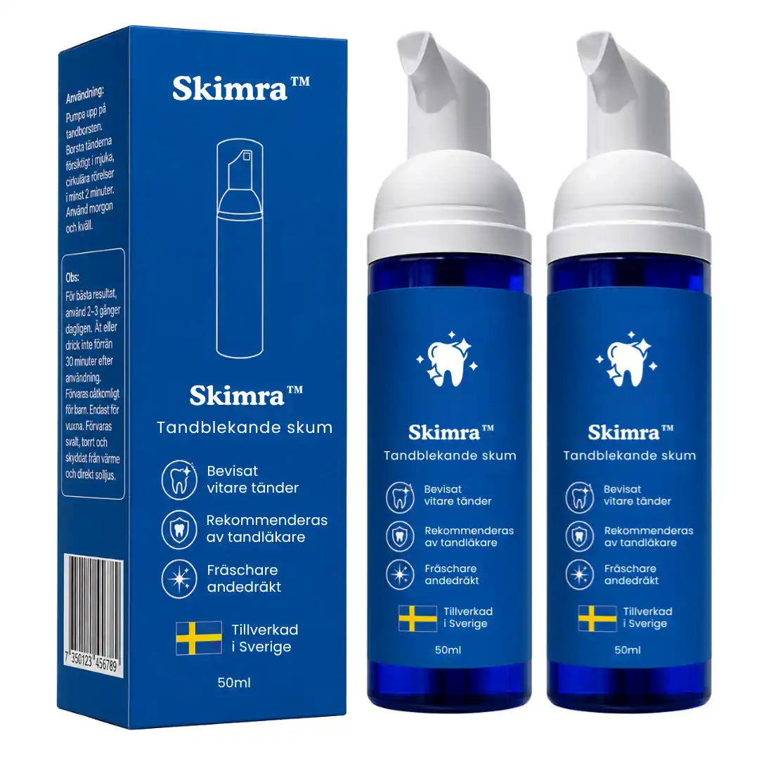 Skimra™ Tandblekande skum