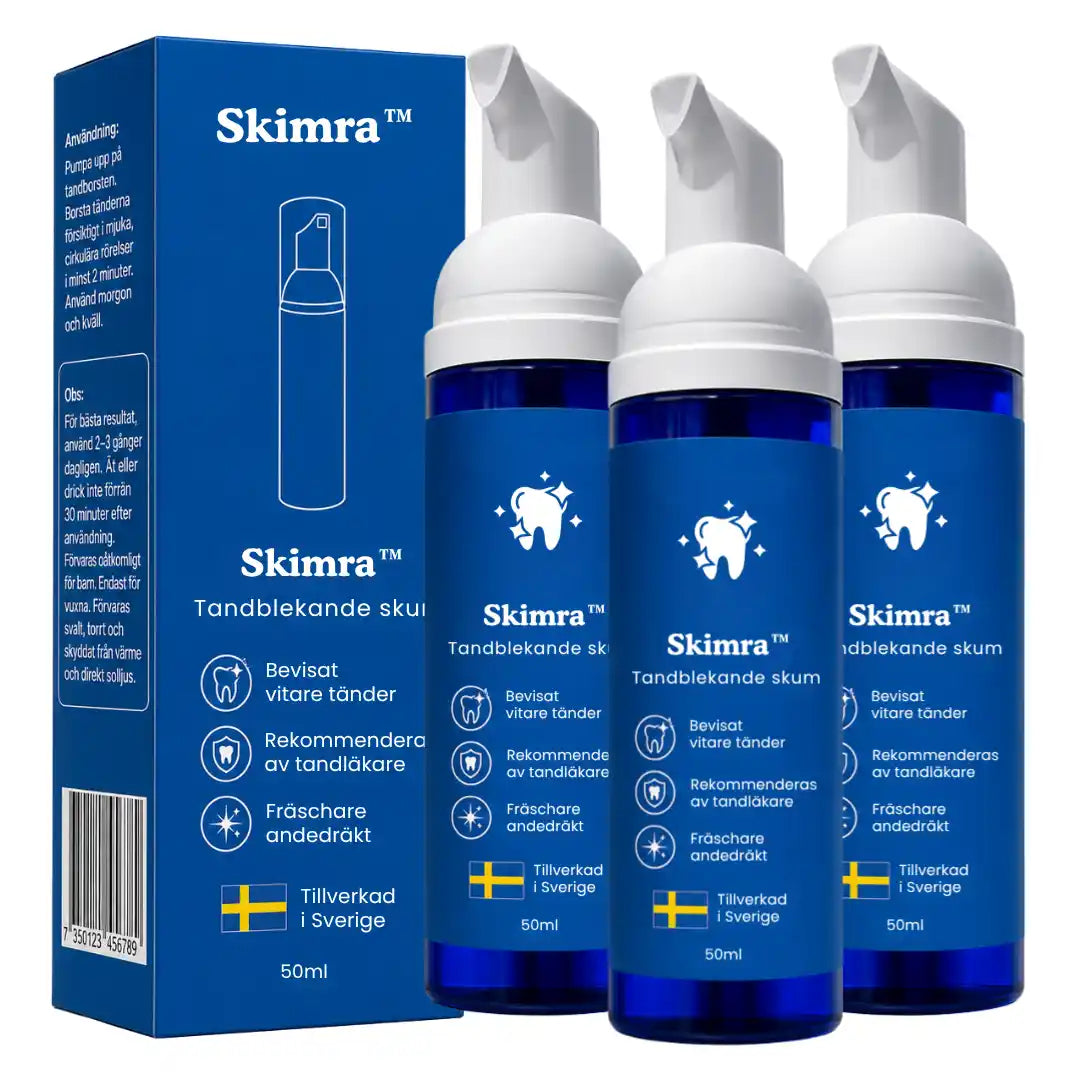 Skimra™ Tandblekande skum