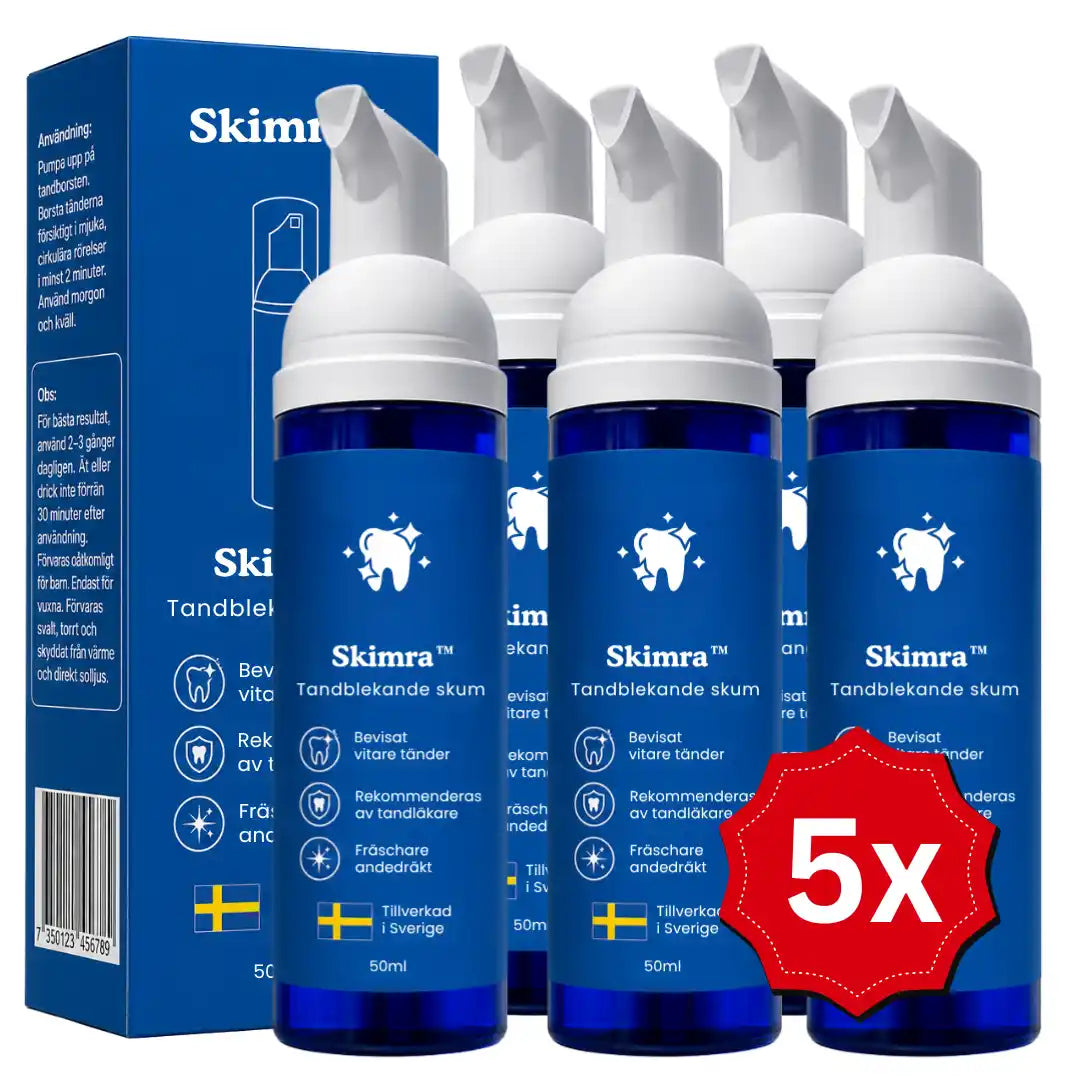 Skimra™ Tandblekande skum