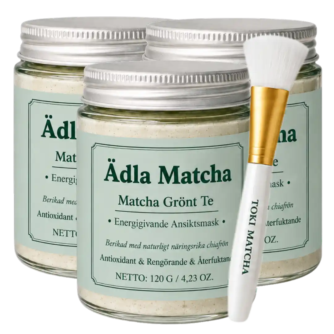 Ädla Matcha Ansiktsmask