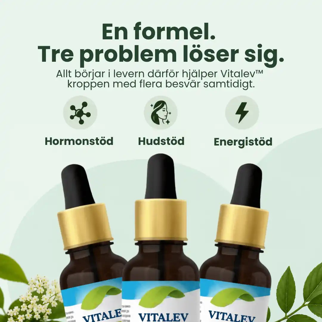 Vitalev™ | Leverstödjande Droppar